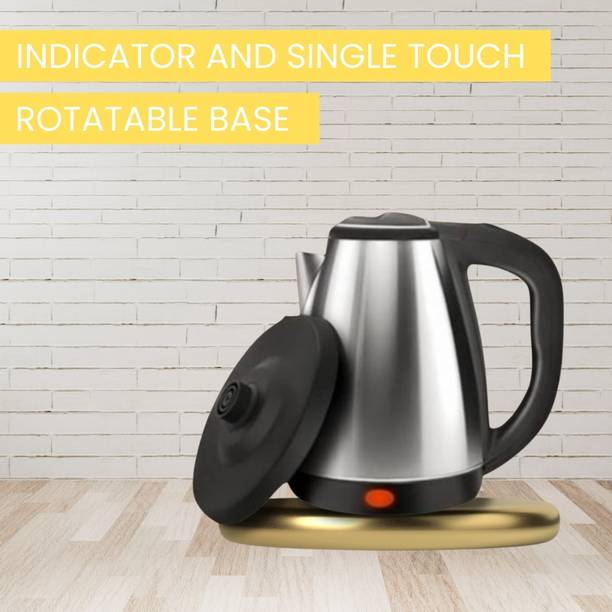 ROAR Electric Kettle with Stainless Steel Body, 2litre for boiling Tea/Coffee etcI143 Electric Kettle