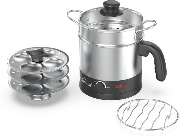 Matangi Multi Purpose (Steamer and 3 Idli Stand Plates) Electric Kettle
