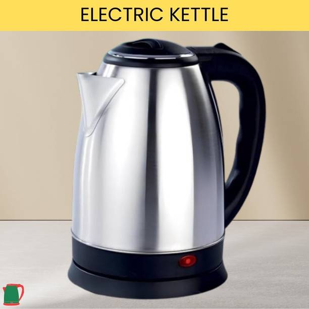Jagyq Electric Kettle with Stainless Steel Body, 2L for boiling Water/Coffeez88 Electric Kettle