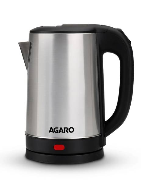 AGARO Sonnet Electric Kettle, 1.5L, 1500W, Stainless Steel Body Electric Kettle