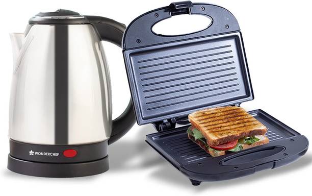 WONDERCHEF Prato Plus Griller & Crescent Electric Kettle
