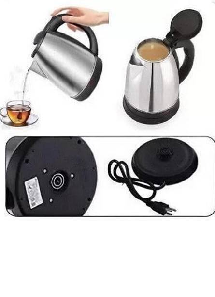 KEVRIZ SS Electric Kettle Multipurpose Large Cattle Electric Tea Milk Coffee Maker D12 Electric Kettle