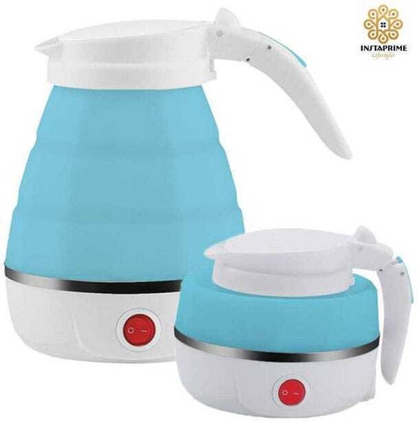 Instaprime lifestyles Travel Kettle,Foldable Electric,High Power Bottom Heat Dissipation for Camping Beverage Maker