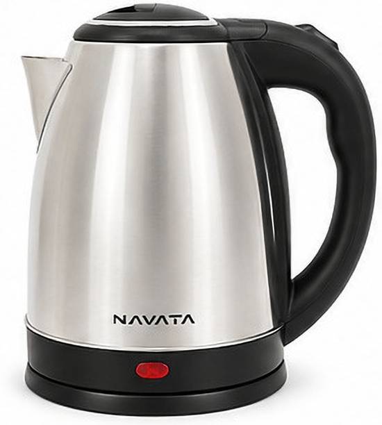 NAVATA Stainless Steel Electric Kettle 1.5 L Fast Boiling Water Kettle for Kitchen Home Electric Kettle
