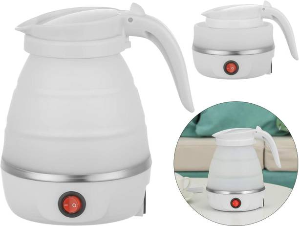 DN BROTHERS Portable Electric Kettle Silicone Travel Mini Foldable Beverage Maker