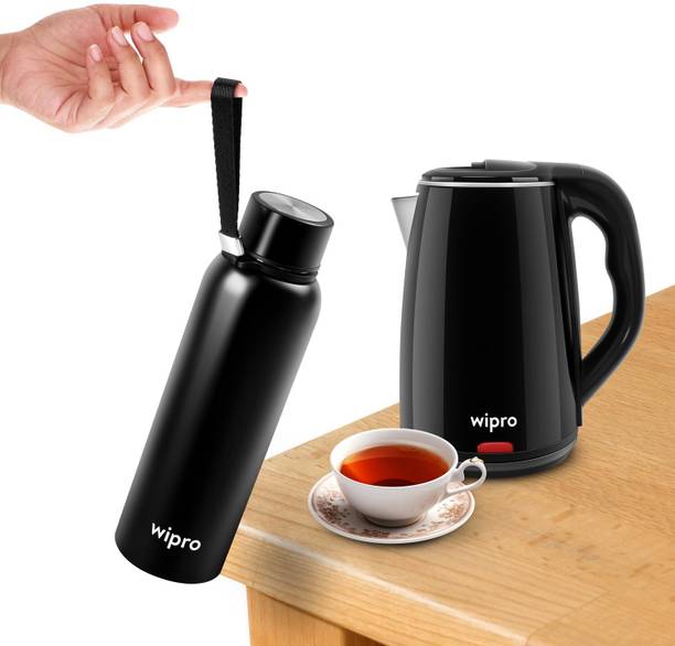 Wipro EEZ180700 Electric Kettle  (1.8 L, Black)