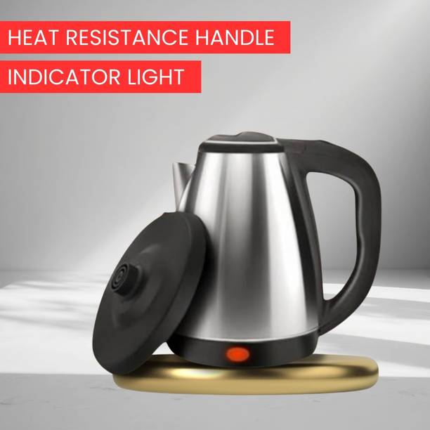 ROAR Electric Kettle with Stainless Steel Body, 2litre for boiling Tea/Coffee etcO462 Electric Kettle