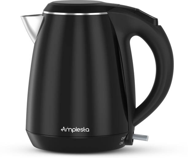 Amplesta AKTL15P1 Premium 1.5L Cool Touch Double wall Designer Electric Kettle