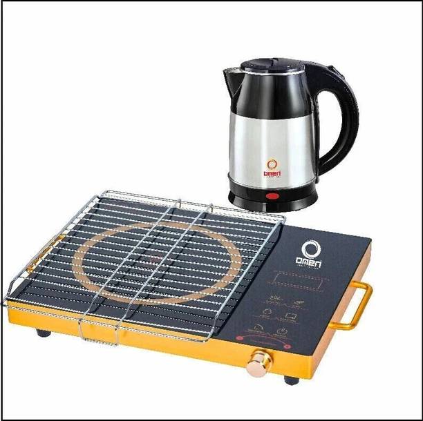 Omen Changing Lives 1.8 Electric Kettle With 2000Watt Infrared Induction Electric Kettle