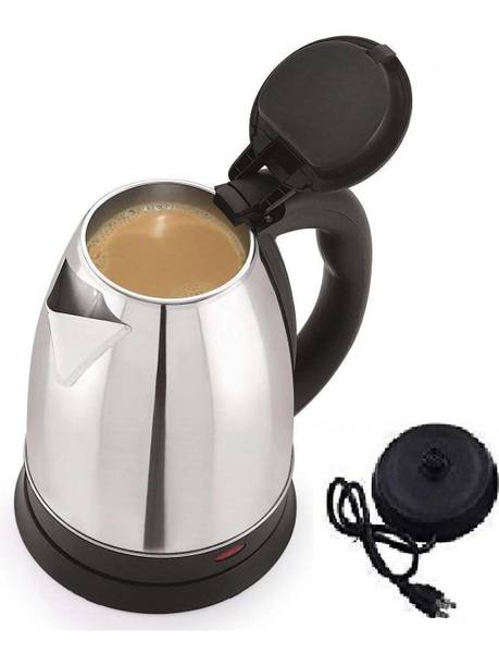 KEVRIZ SS Electric Kettle Multipurpose Large Cattle Electric Tea Milk Coffee Maker D04 Electric Kettle