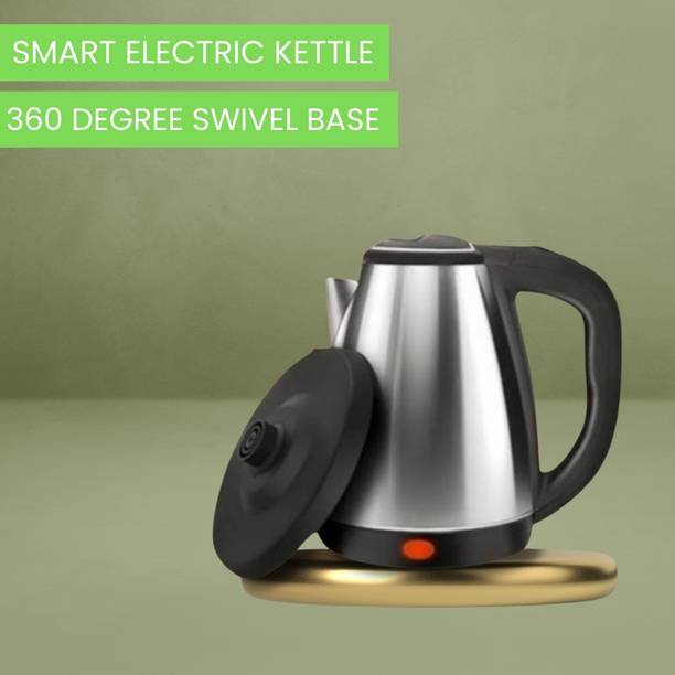 ROAR Electric Kettle with Stainless Steel Body, 2litre for boiling Tea/Coffee etcU109 Electric Kettle