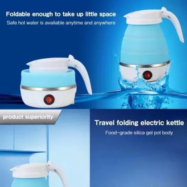 NKL Stylish Perfect Foldable Electric Kettle Travel quietly boils water 41 Electric Kettle