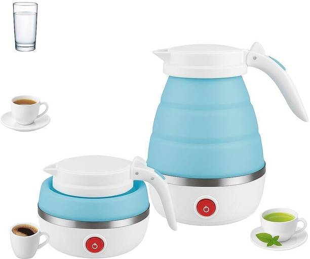 Pri s Foldable Electric Travel Kettle | Portable Silicone Electric Kettle