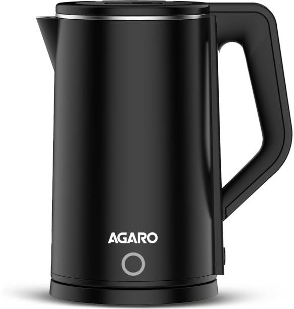 AGARO Elegant Electric Kettle, Cool Touch Double Layered Kettle, Electric Kettle