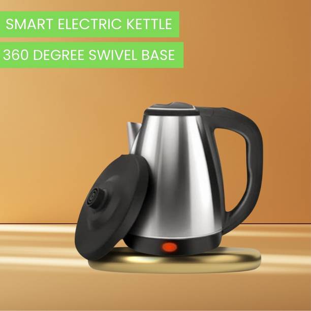 ROAR Electric Kettle with Stainless Steel Body, 2litre for boiling Tea/Coffee etcI59 Electric Kettle