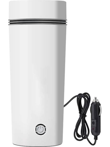 Oshotto 12V Stainless Steel Electric Kettle Cup Auto Shut-off for All Cars Electric Kettle
