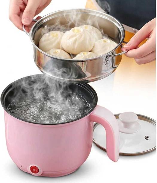 GAMADIYN BAZAAR Multi-Function Electric Cooker Non-stick Cooking Pot Rice Cooker Hot Rice Cooker, Travel Cooker, Egg Boiler, Egg Cooker