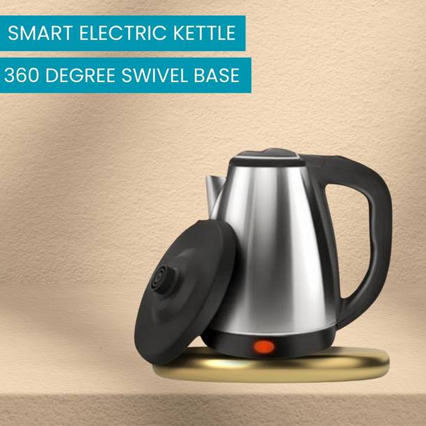 ROAR Electric Kettle with Stainless Steel Body, 2litre for boiling Tea/Coffee etcI461 Electric Kettle