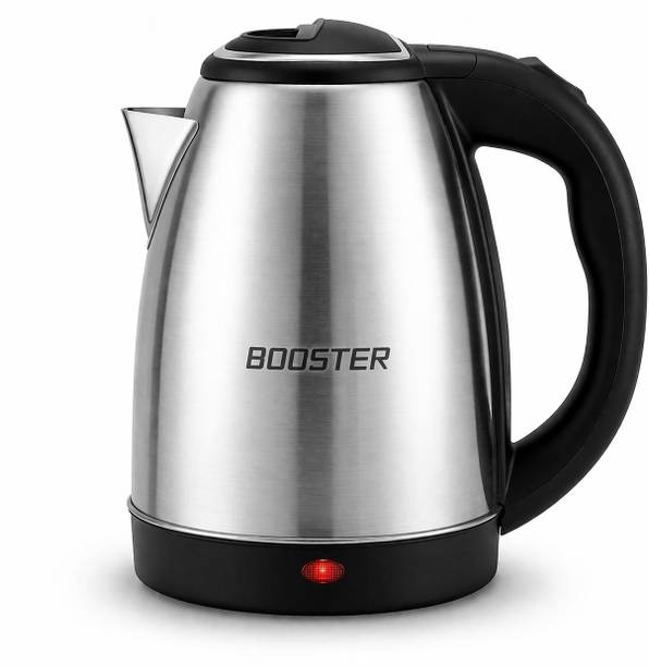 BOOSTER 1500W Electric Kettle | Fast Boiling | 2L Large Capacity Beverage Maker
