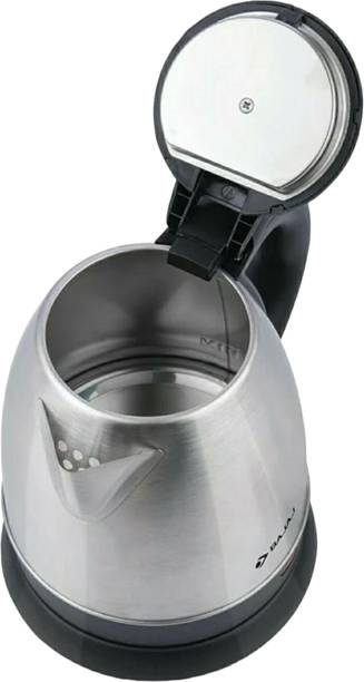 BAJAJ KTX 1.2L DLX KETTLE , STURDY & ROBUST STAINLESS STEEL BODY , CORDLESS OPERATION Electric Kettle  (1.2 L, STAINLESS STEEL COLOUR)