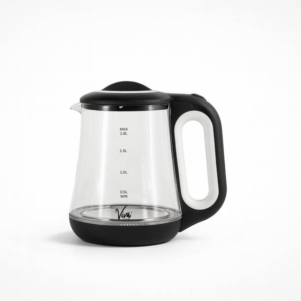 Viva Electric Electric Glass Kettle- Crystal-1500W Beve...
