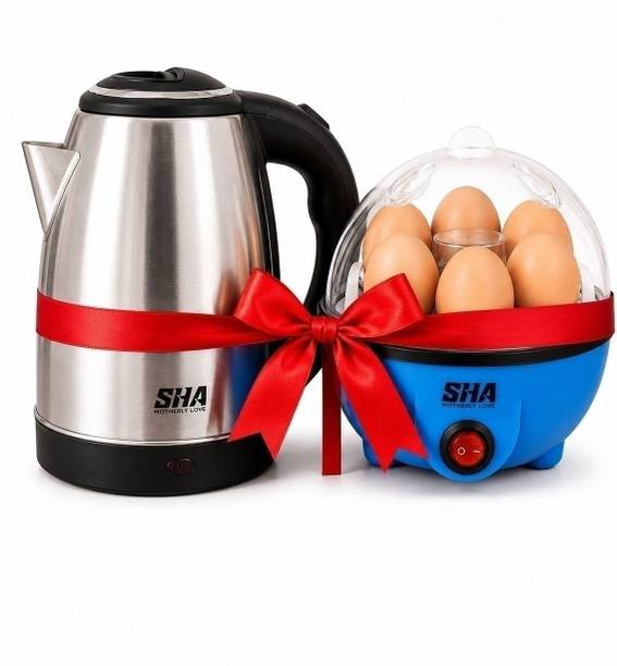 SHA Motherly Love 1.5l_Kettle & Egg Boiler Combo70 Electric Kettle
