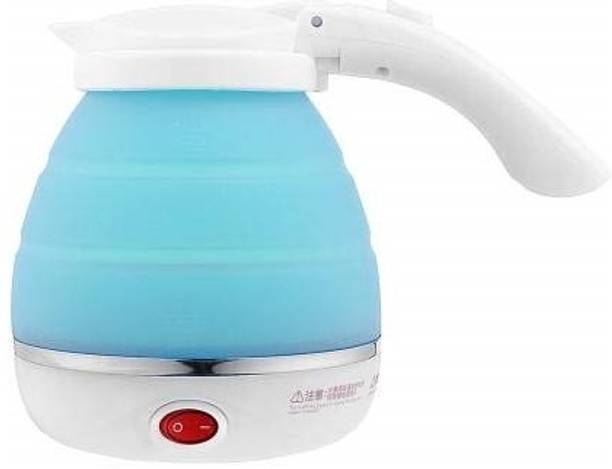 ASTOUND Foldable Electric Travel Kettle Dual Voltage Food Grade Silicone Electric Kettle