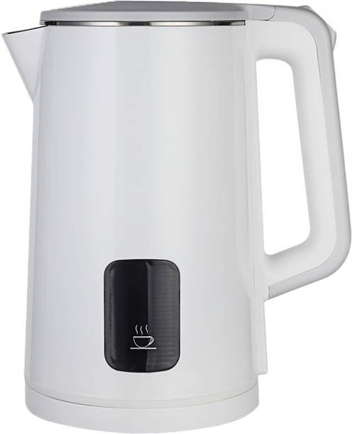 Care 4 2.3 Liter Stainless Steel Electric Kettle with Thermostat Double Layer Beverage Maker