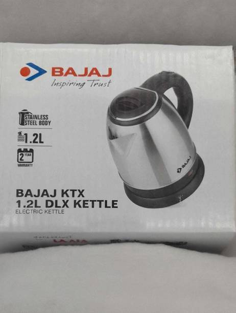 BAJAJ Ktx 1.2L DLX Kettle pack of 1 Electric Kettle