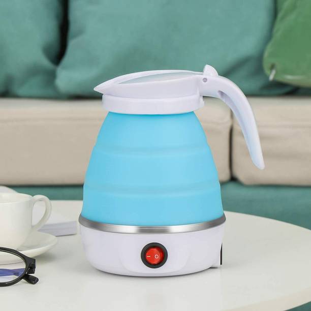 DN BROTHERS Small Electric Kettle Travel Folding Water Boiler(Multicolor) Beverage Maker