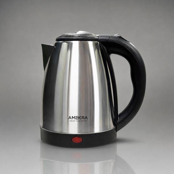 Amekra 1.8L Rapid boiling 1500W Stainless Steel Electric Kettle