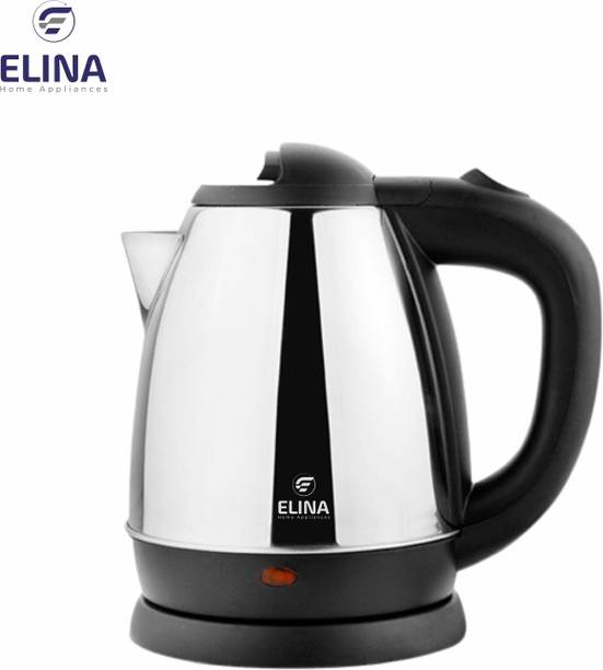 elina home appliances EHA-EK18S Stainless Steel Electric Kettle