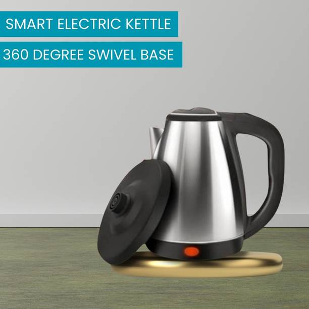 ROAR Electric Kettle with Stainless Steel Body, 2litre for boiling Tea/Coffee etcO486 Electric Kettle