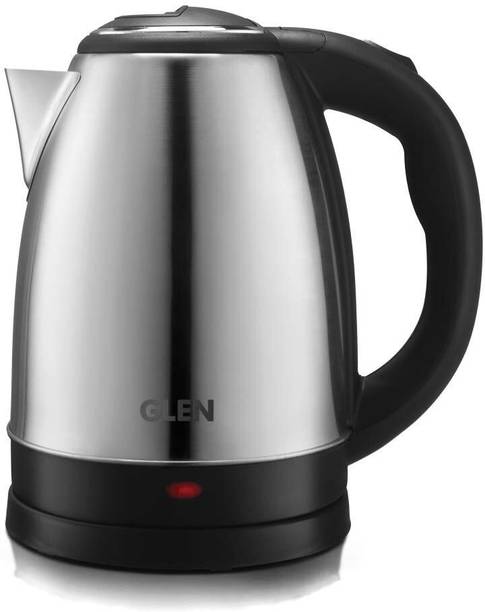 Glen Electric Kettle Stainless Steel with 360° Rotational Base | 2 Year Warranty Electric Kettle