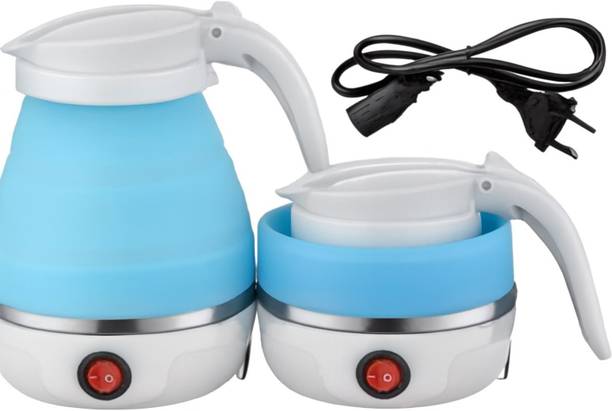 ZUCLLIN Travel Foldable Fast Boiling Portable Electric Silicone Kettle for Most Travel Electric Kettle