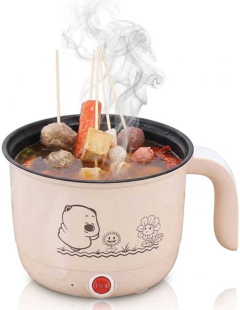 GAMADIYN BAZAAR Cooking Pot Noodle Maker Egg Boiler hot Pot Vegetable Rice Cooker Multi Cooker Electric Kettle