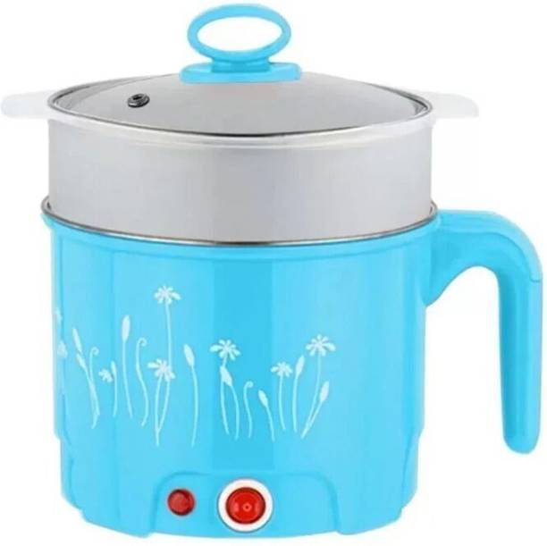 WeProve Multi Cooker Kettle with Concealed Base Multifunction Cooking Pot Noodle Maker Multi Cooker Electric Kettle