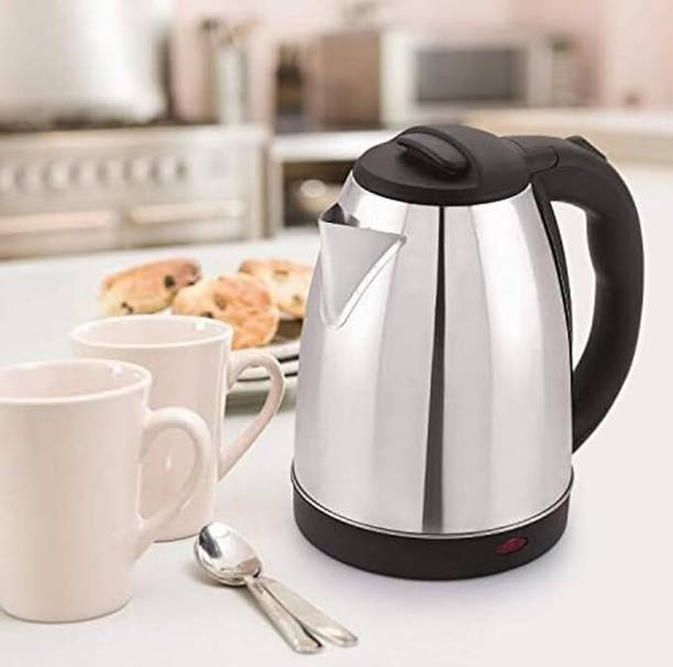 VDMALL Steel Electric Kettle, 2.0 Litre Capacity, Multipurpose Water and Milk Boiler Electric Kettle