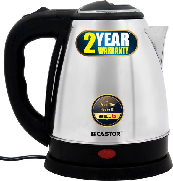 iBELL CTEK15M Premium 1.5 Litre Stainless Steel Electric Kettle,1500 watt Auto Cut-Off Electric Kettle