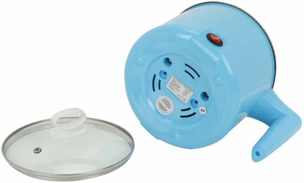 PRATYANG 1.5 Liter Mini Electric Multi Function Cooking Cooker Pot Electric Rice Cooker with Steaming Feature