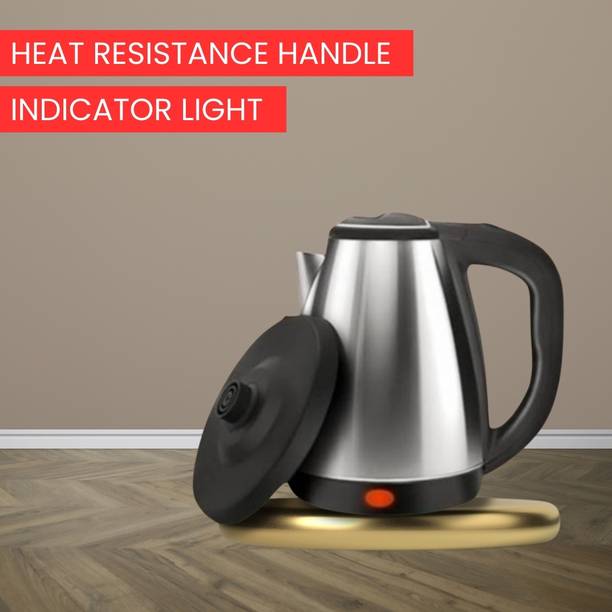 ROAR Electric Kettle with Stainless Steel Body, 2litre for boiling Tea/Coffee etcU184 Electric Kettle
