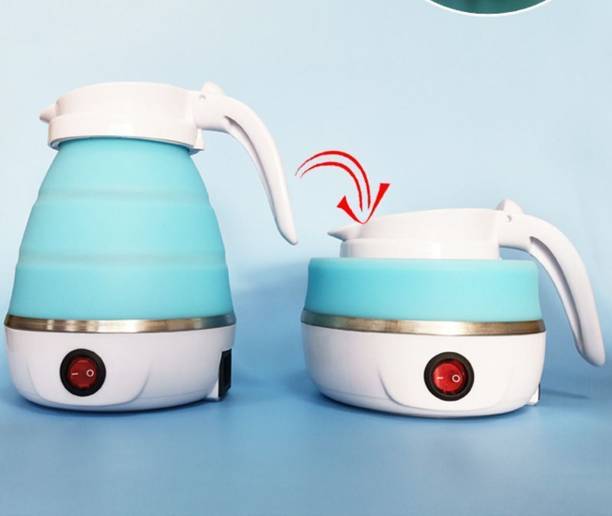 Radhe Foldable Kettle Mini Silicone Food Silicone Electric Kettle Travel Folding Electric Kettle