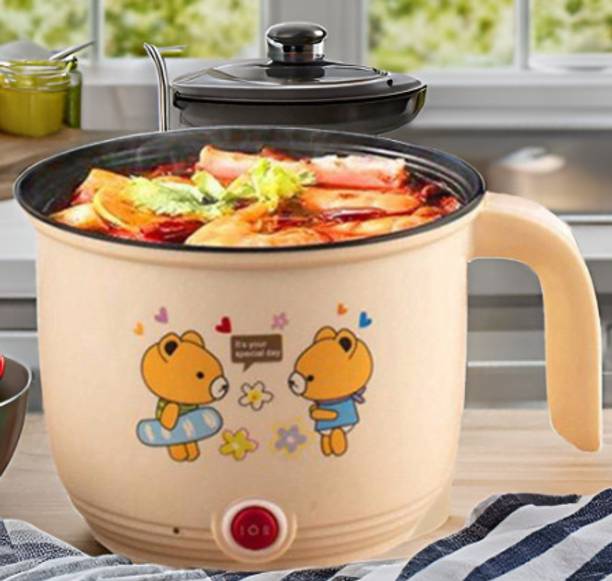 GAMADIYN BAZAAR Newly Added Electric Cooking Pot Non-Stick Cooker, Egg Boiler Rice Cooker Multi Cooker Electric Kettle