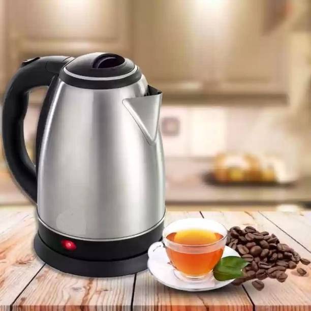 BSVR Stainless Steel Multipurpose Electric Kettle 2Litre Automatic Water Boiler BS145 Electric Kettle
