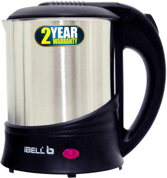 iBELL SEK110 Electric Kettle,1350W, Cordless 360° Degree Rotating Base, Auto cut-off, Electric Kettle