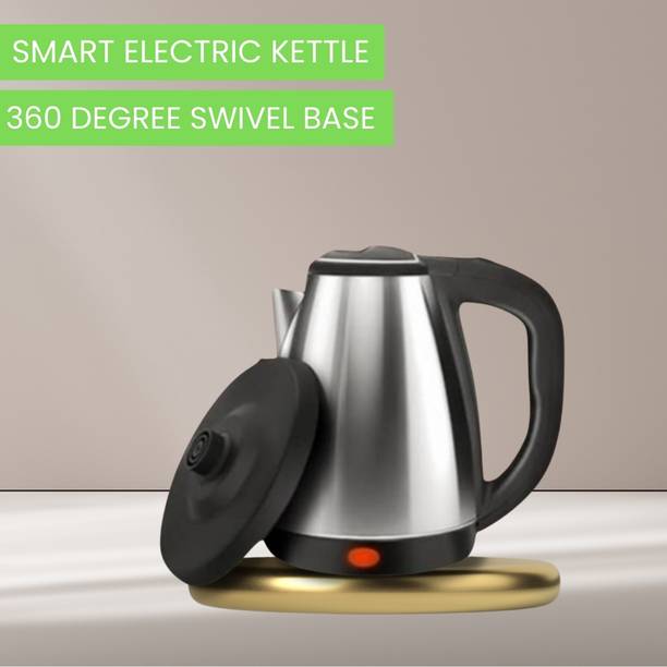 ROAR Electric Kettle with Stainless Steel Body, 2litre for boiling Tea/Coffee etcI176 Electric Kettle