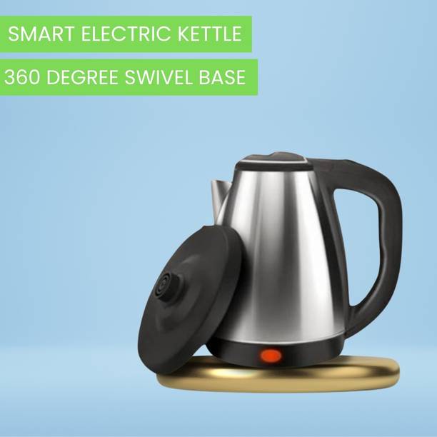 ROAR Electric Kettle with Stainless Steel Body, 2litre for boiling Tea/Coffee etcU433 Electric Kettle