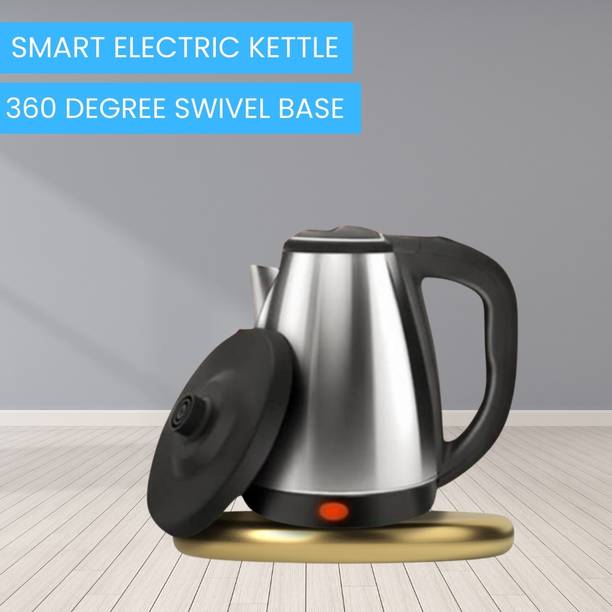 ROAR Electric Kettle with Stainless Steel Body, 2litre for boiling Tea/Coffee etcU445 Electric Kettle
