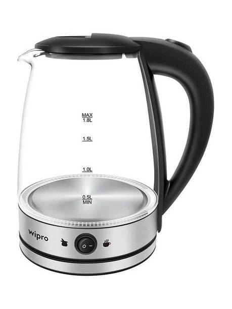 Wipro Vesta Glass LED electric Kettle with Keep warm Function Beverage Maker