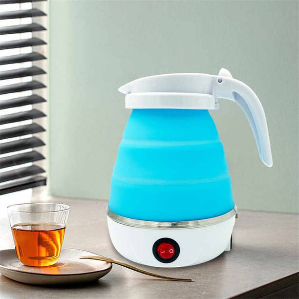 speginic Travel Folding Food Grade Silicone Portable folding Small Electric jug Kettle Electric Kettle